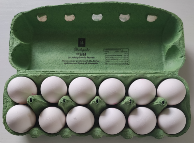 1 dozen eggs 1 dozen eggs
