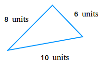 A scalene triangle A scalene triangle