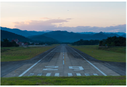 Runway for a private jet could be equal to 1 mile Runway for a private jet could be equal to 1 mile