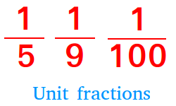 Unit fractions