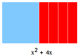 x squared plus four x x squared plus four x
